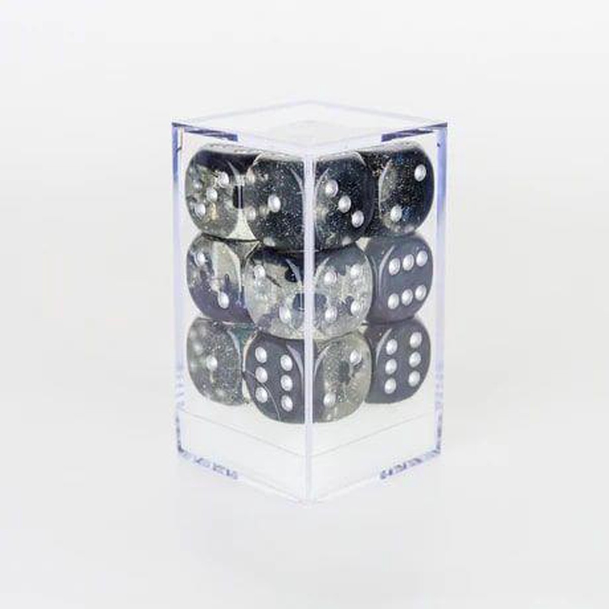 Sirius Dice 12ct 16mm d6 Dice Set Spades - 12ct Spades 16mm d6