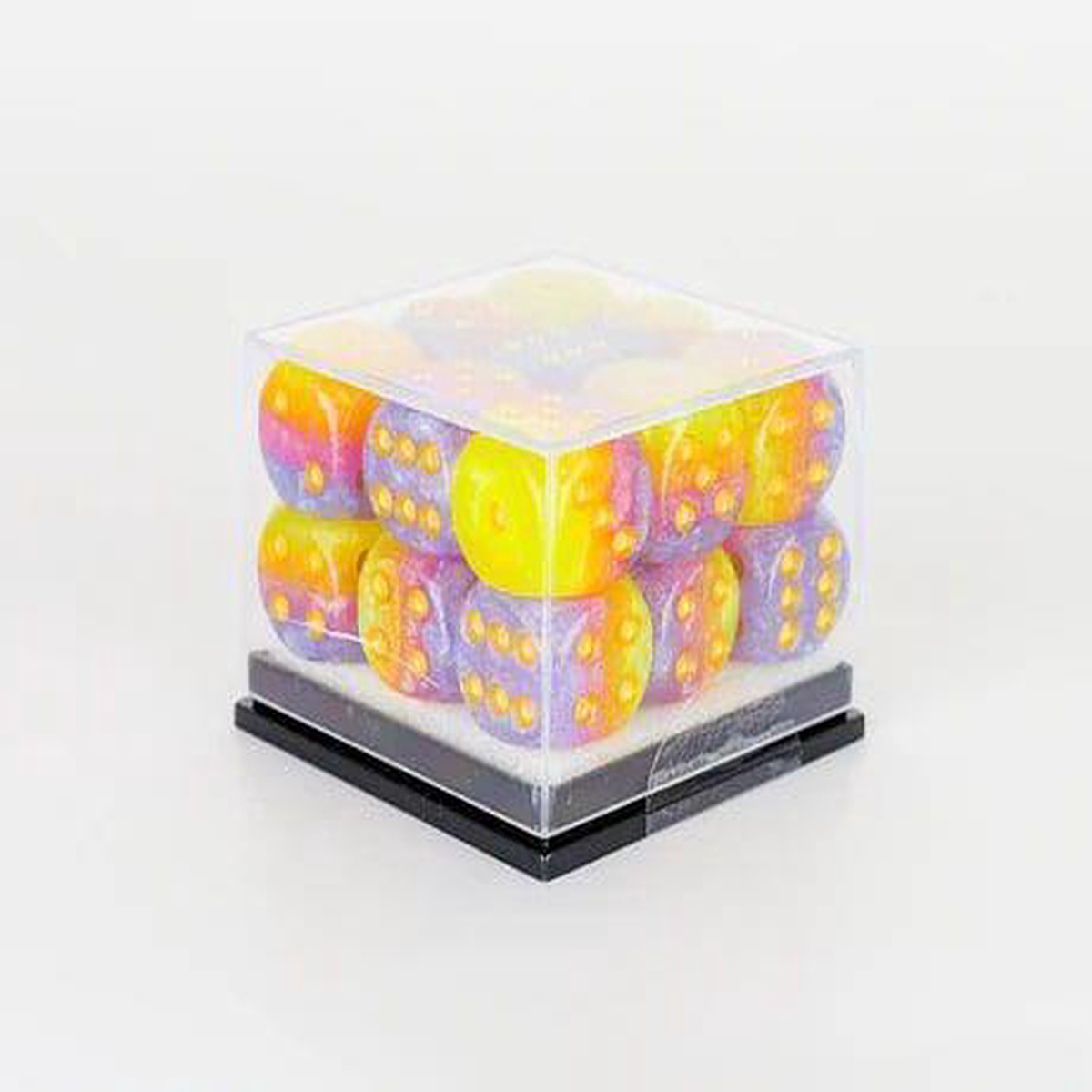 Sirius Dice 18ct 12mm d6 Dice Set Tahitian Sunset - 18ct Tahitian Sunset 12mm d6