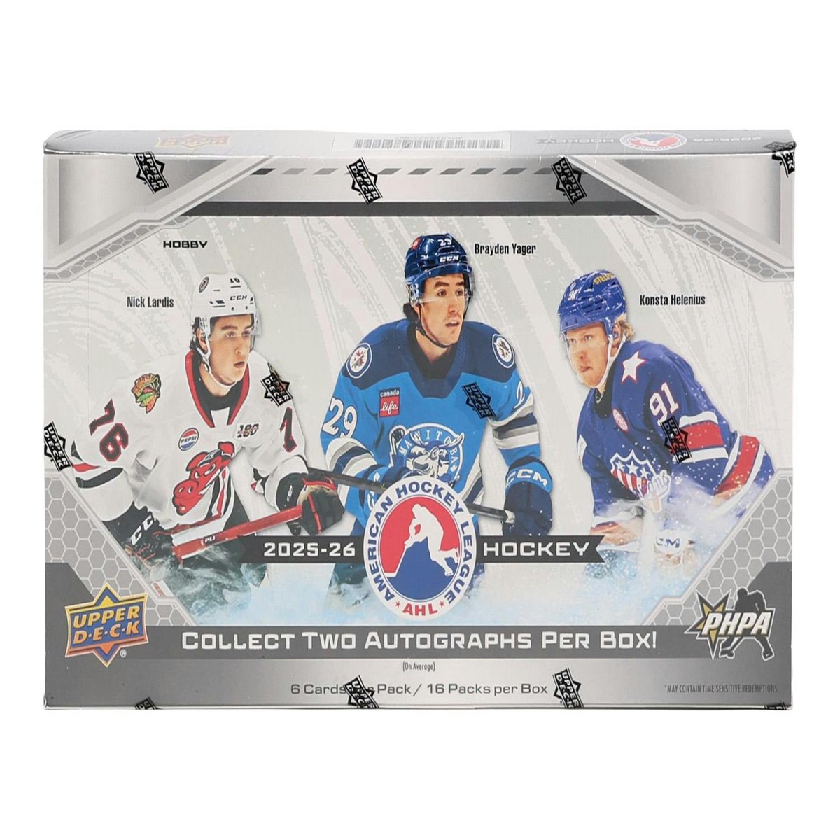 2025-26 Upper Deck AHL Hockey Hobby Box