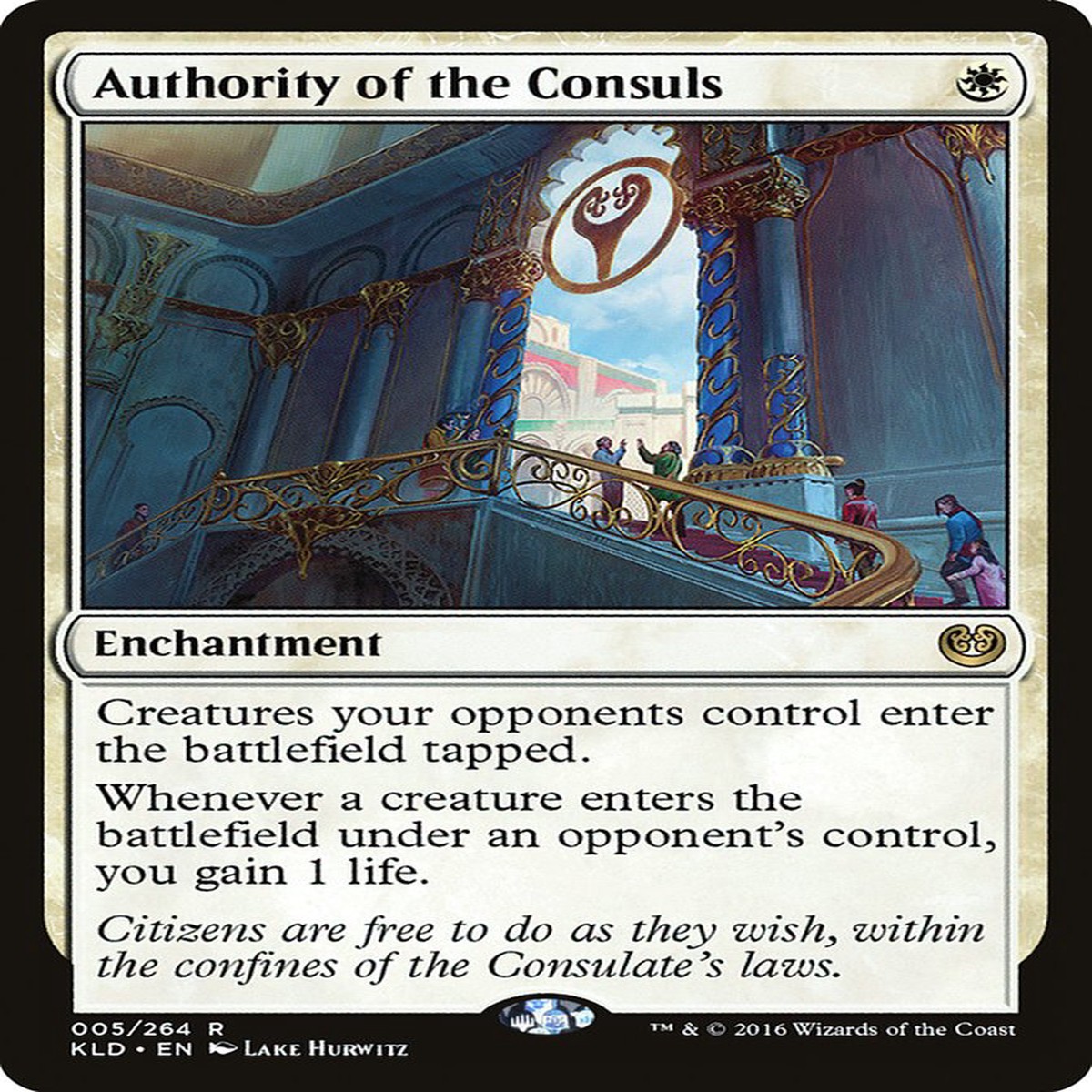 Authority of the Consuls [Kaladesh] - NM Foil