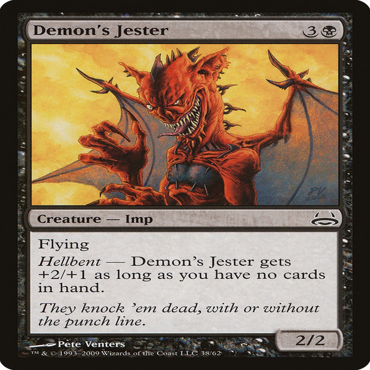 Demon's Jester [Duel Decks: Divine vs. Demonic] - Near Mint/Excellent
