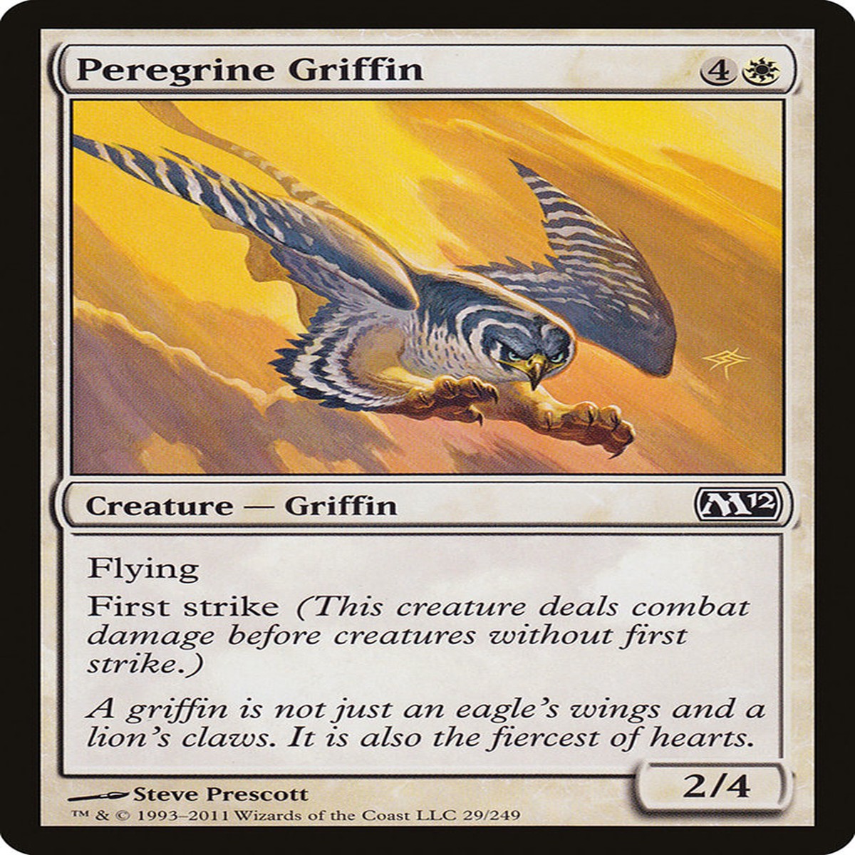 Peregrine Griffin [Magic 2012] – Near Mint