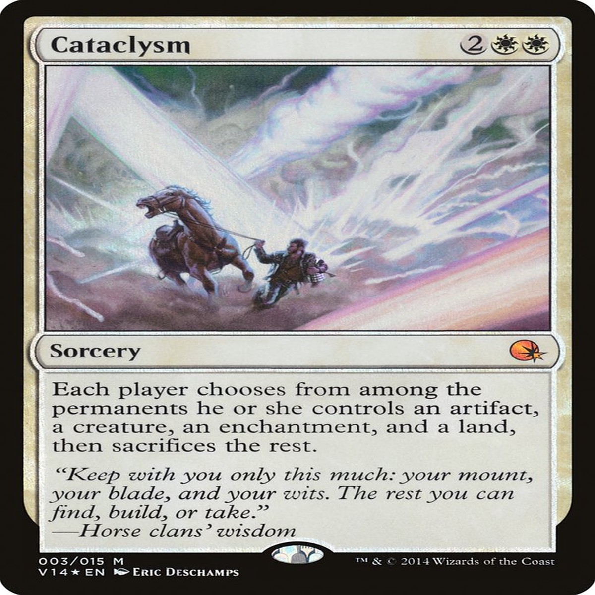 Cataclysm [From the Vault: Annihilation] – Near Mint/Excellent Foil