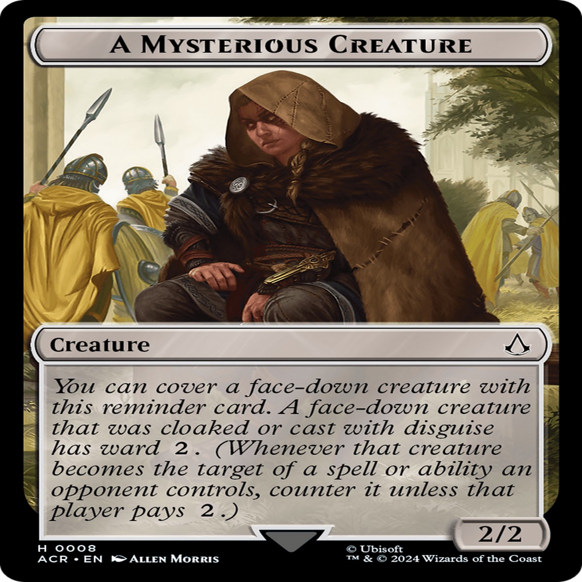 A Mysterious Creature [Assassin's Creed Tokens] - Near Mint