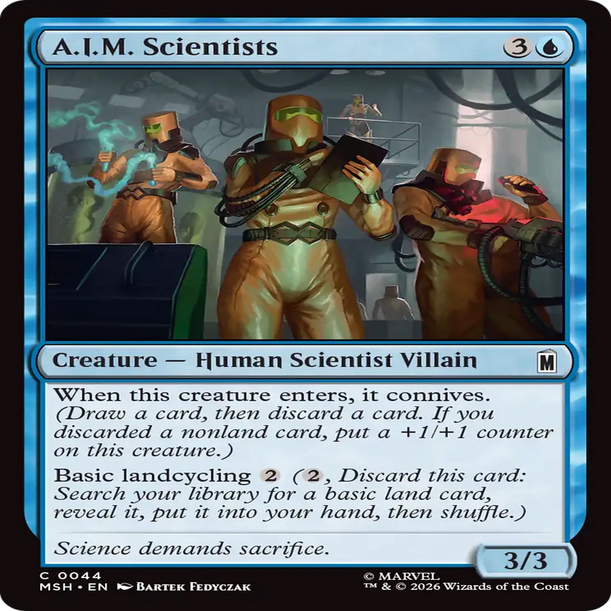 A.I.M. Scientists [Marvel Super Heroes] - NM Foil