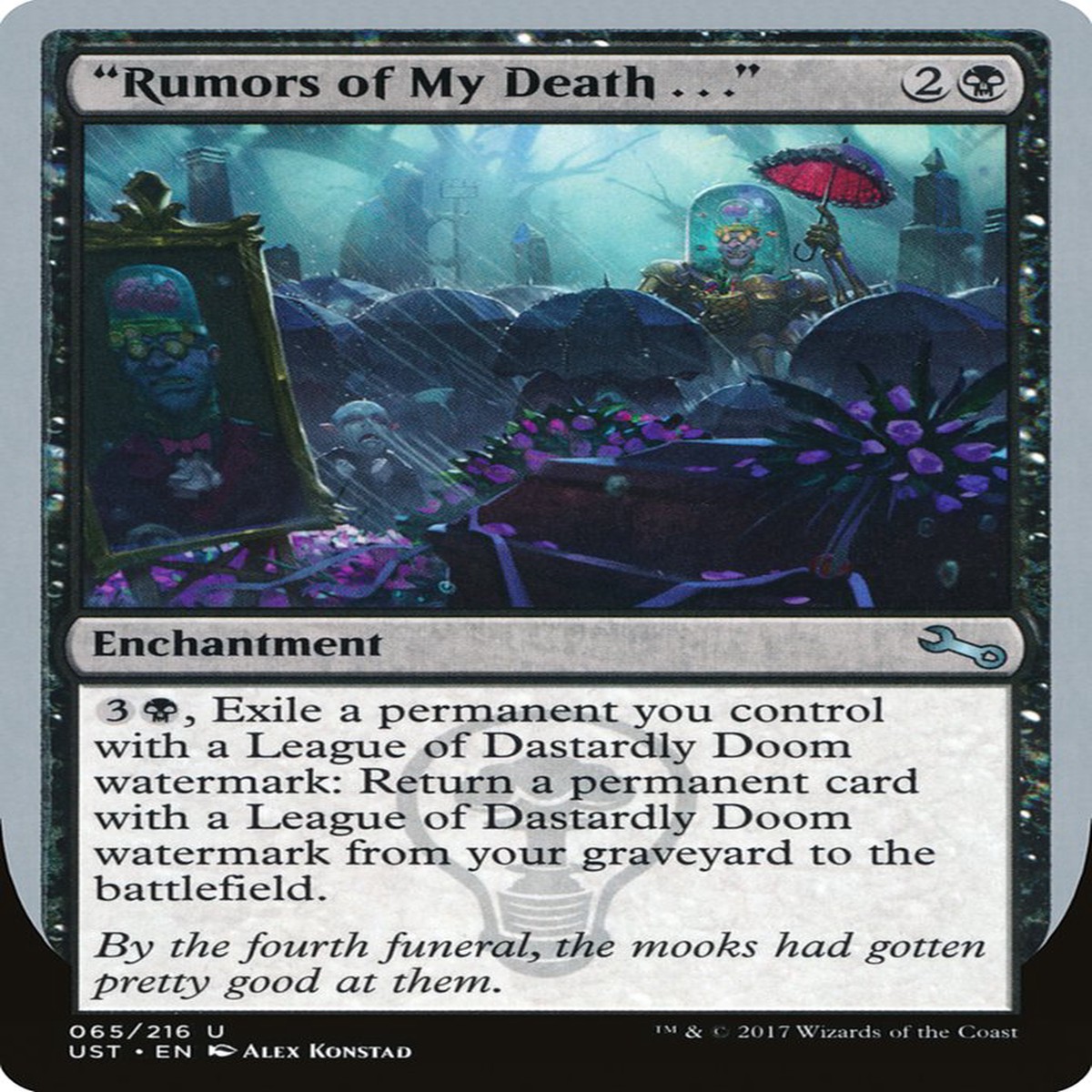 "Rumors of My Death . . ." [Unstable] - Near Mint