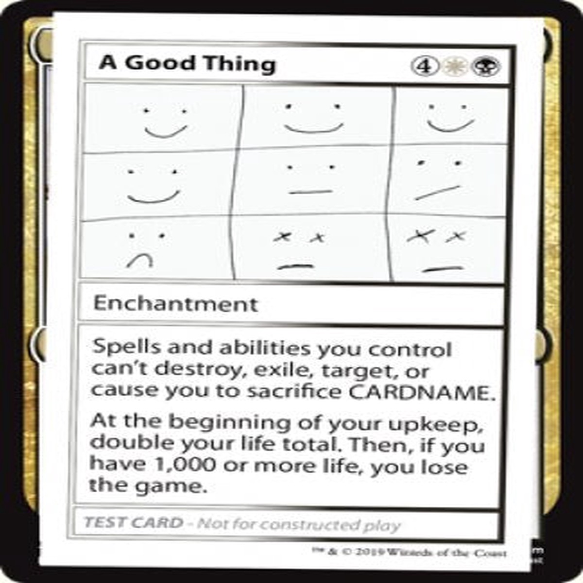 A Good Thing (2021 Edition) [Mystery Booster Playtest Cards] - NM