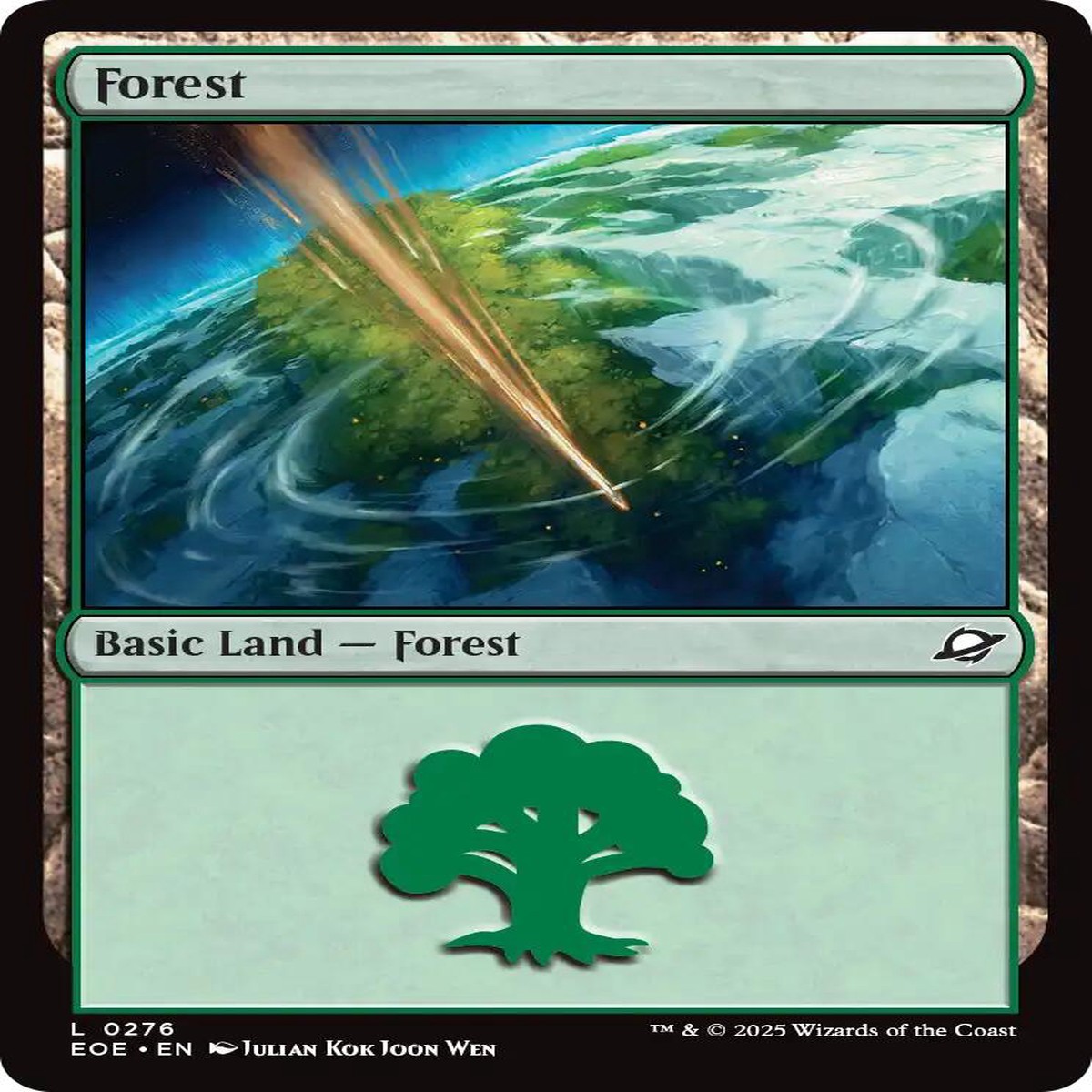 Forest (0276) [EOE - 276] - Lightly Played | English | Foil
