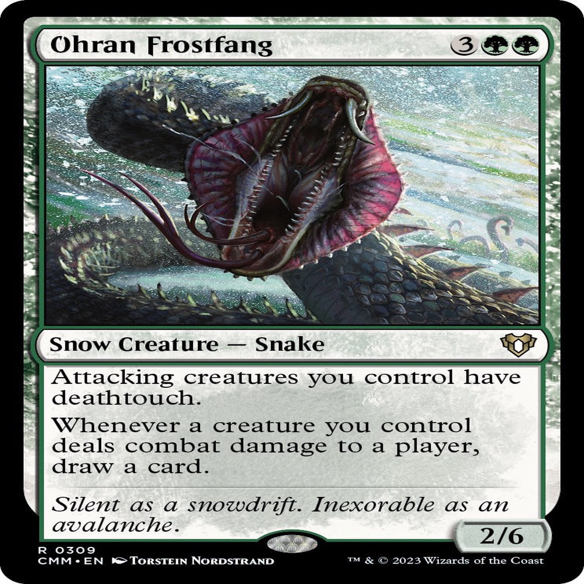 Ohran Frostfang [CMM - 309] - Near Mint | English | Normal