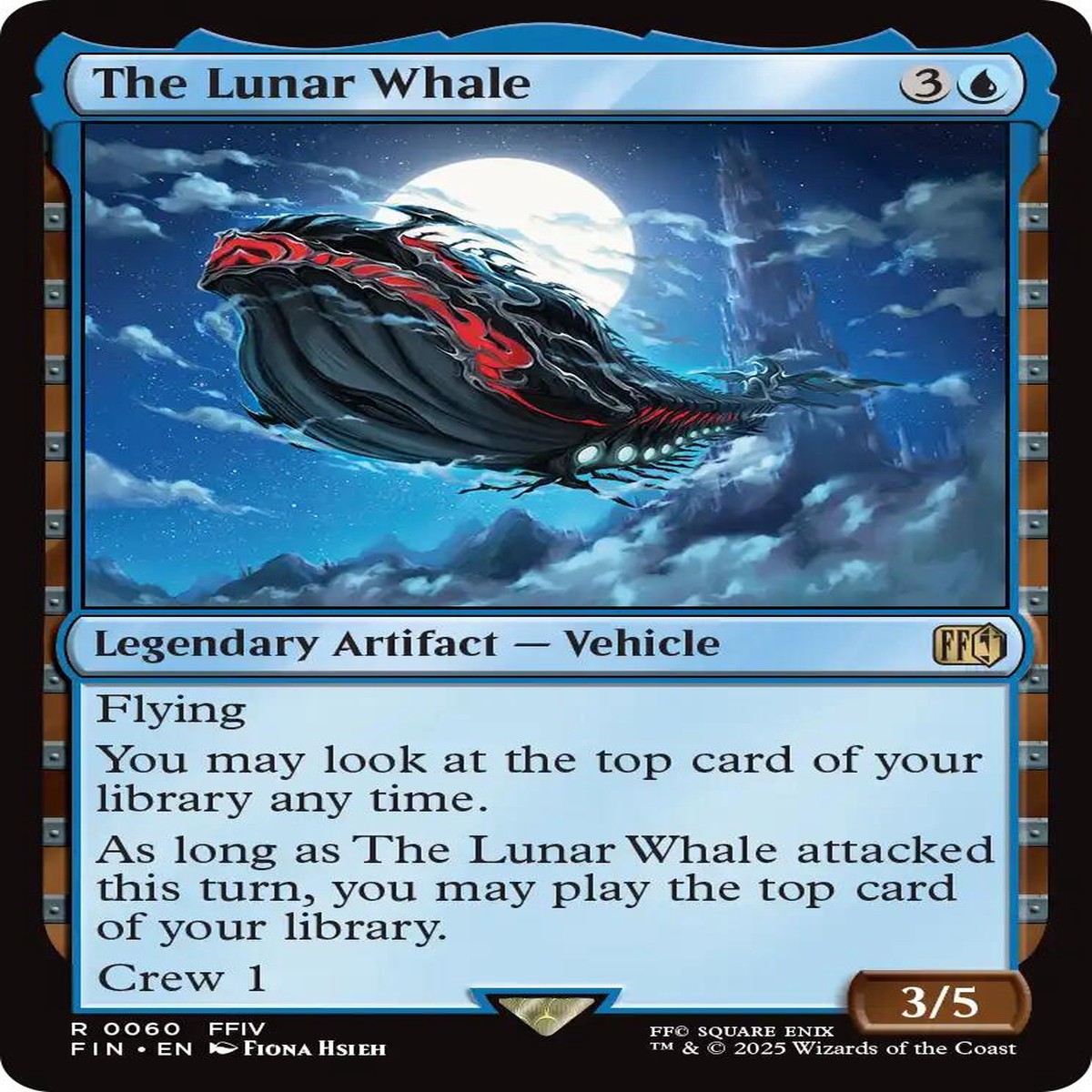 The Lunar Whale [FIN - 60] - Lightly Played | English | Normal