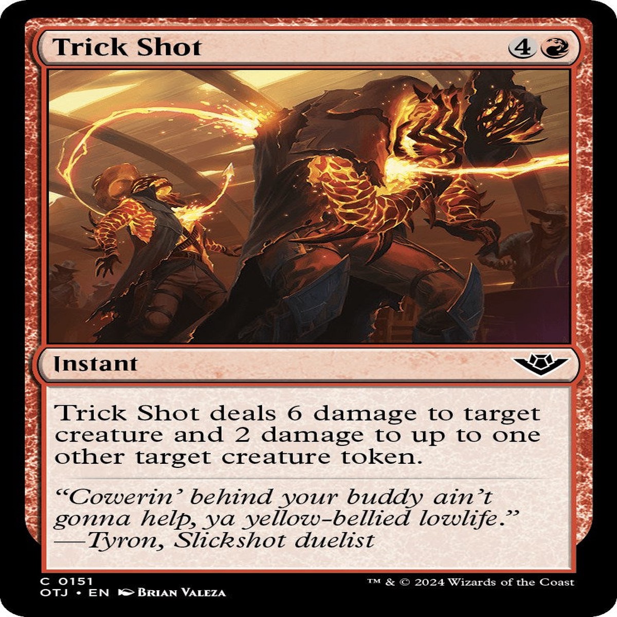 Trick Shot [OTJ - 151] - Near Mint | English | Foil