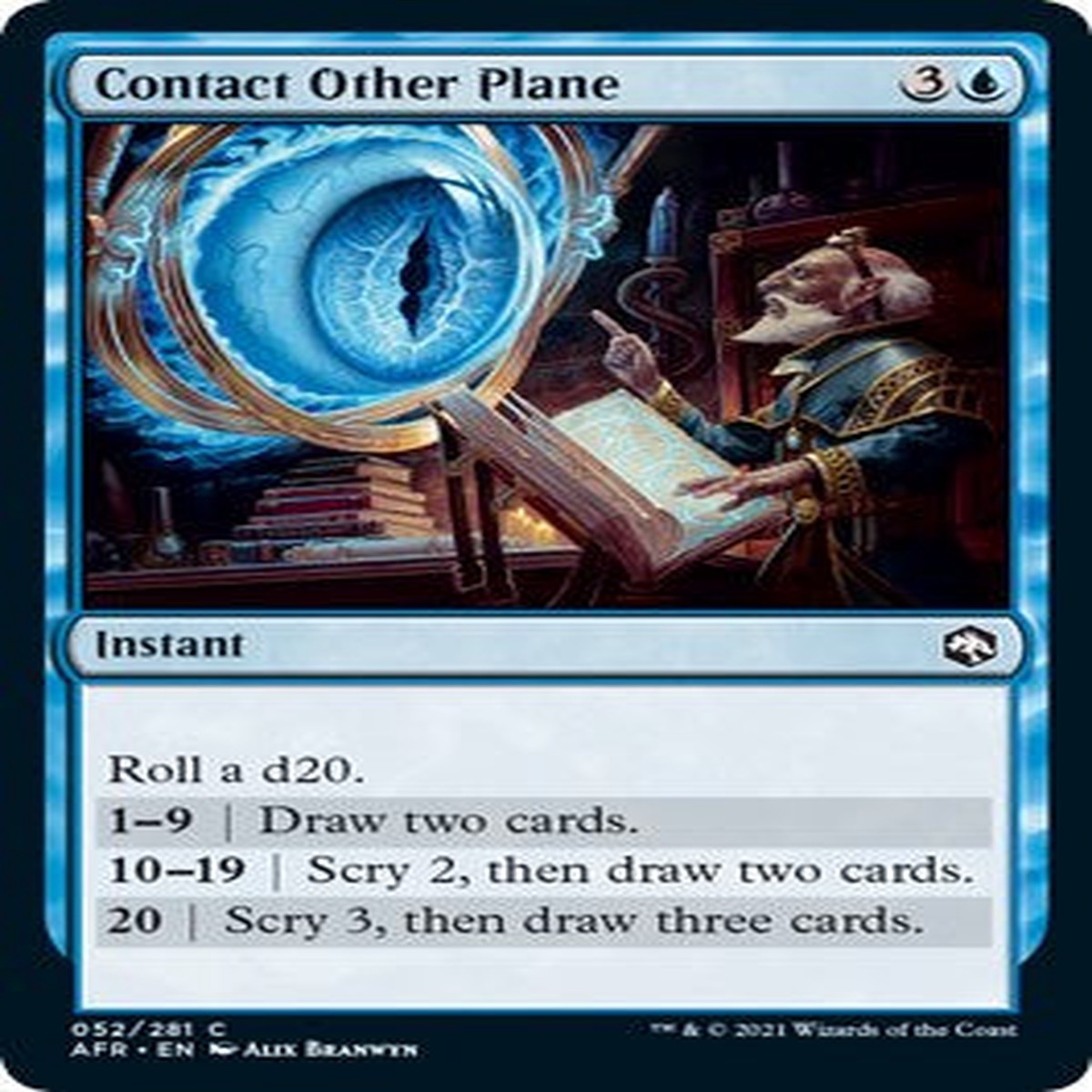 Contact Other Plane [AFR – 52] – Lightly Played | English | Normal