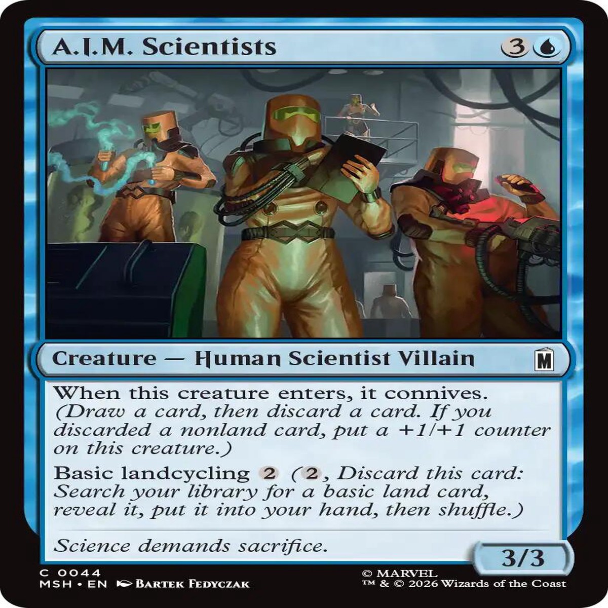 A.I.M. Scientists [MSH - 44] - Near Mint | English | Normal