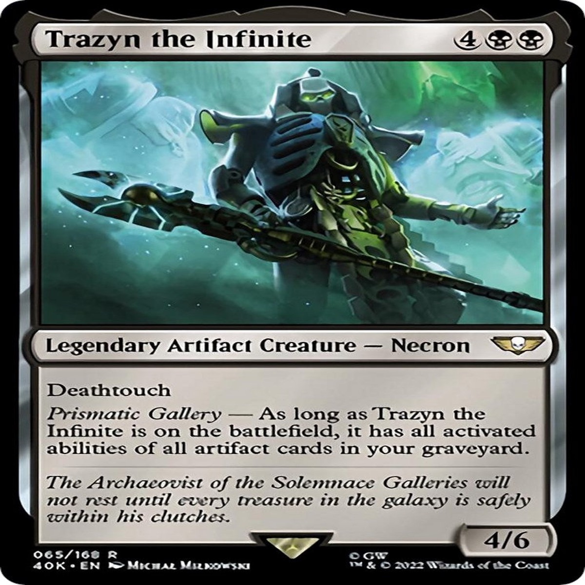 Trazyn the Infinite [40K - 65] - Lightly Played | English | Normal