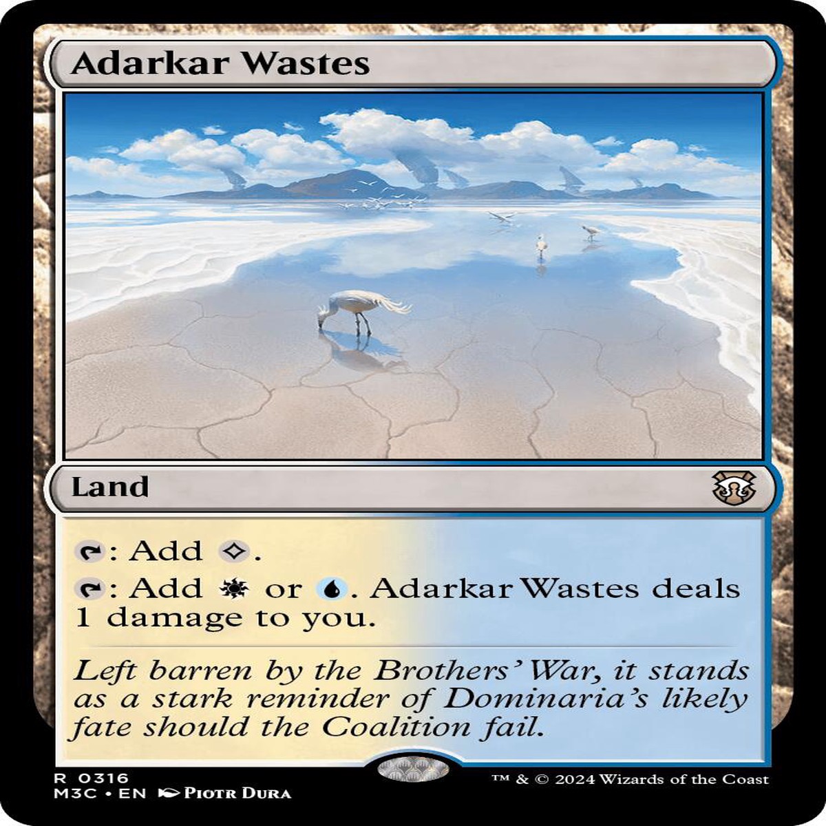 Adarkar Wastes [M3C - 316] - Near Mint | English | Normal