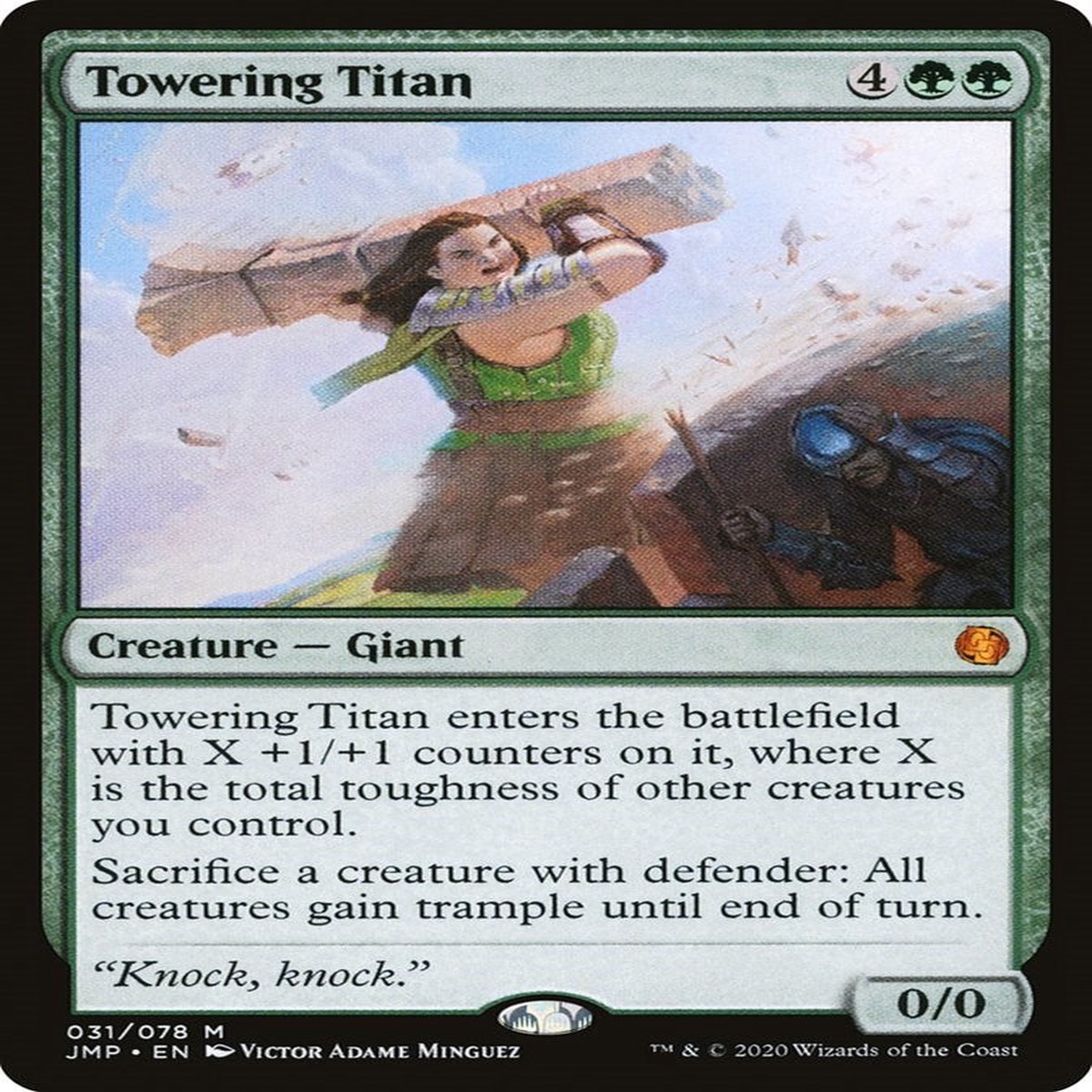 Towering Titan [JMP - 31] - Near Mint | English | Normal