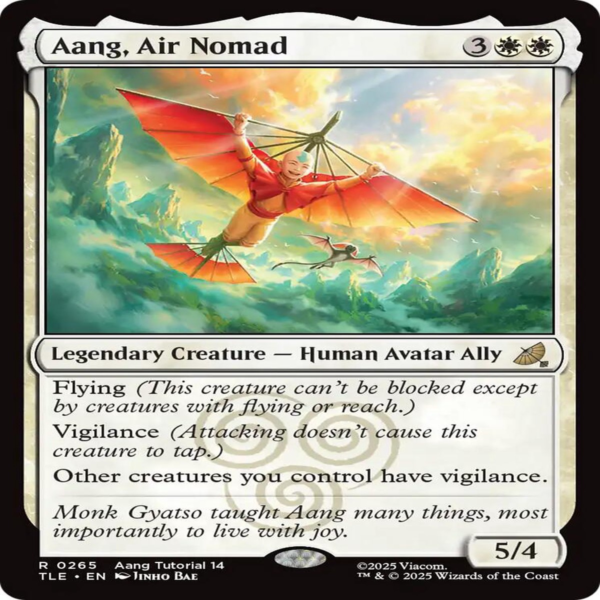 Aang, Air Nomad (0265) [TLE - 265] - Near Mint | English | Normal