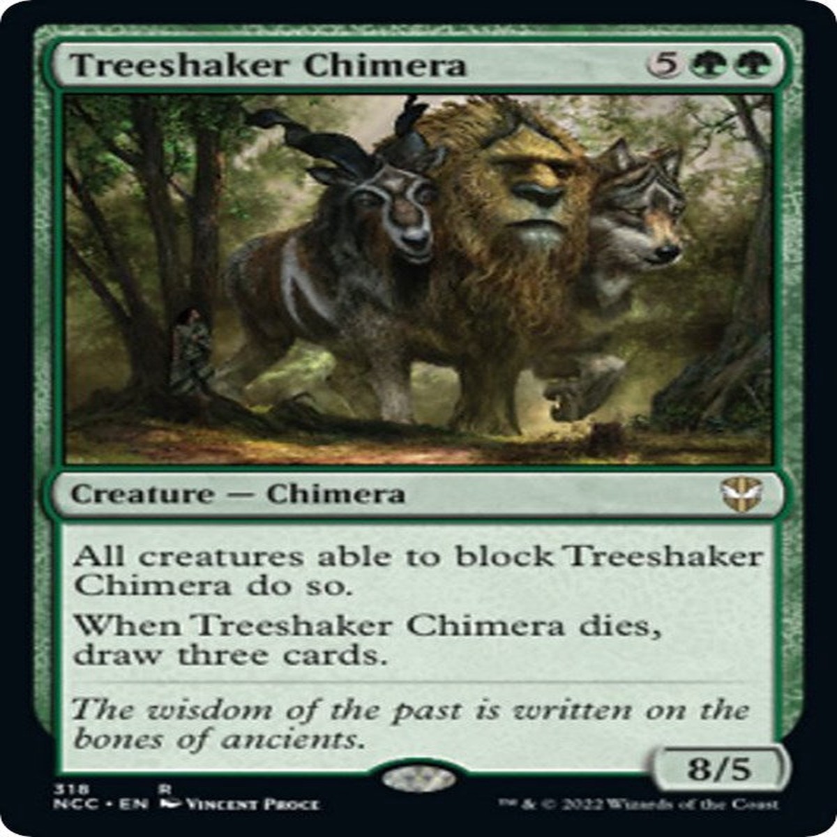 Treeshaker Chimera [NCC - 318] - Near Mint | English | Normal