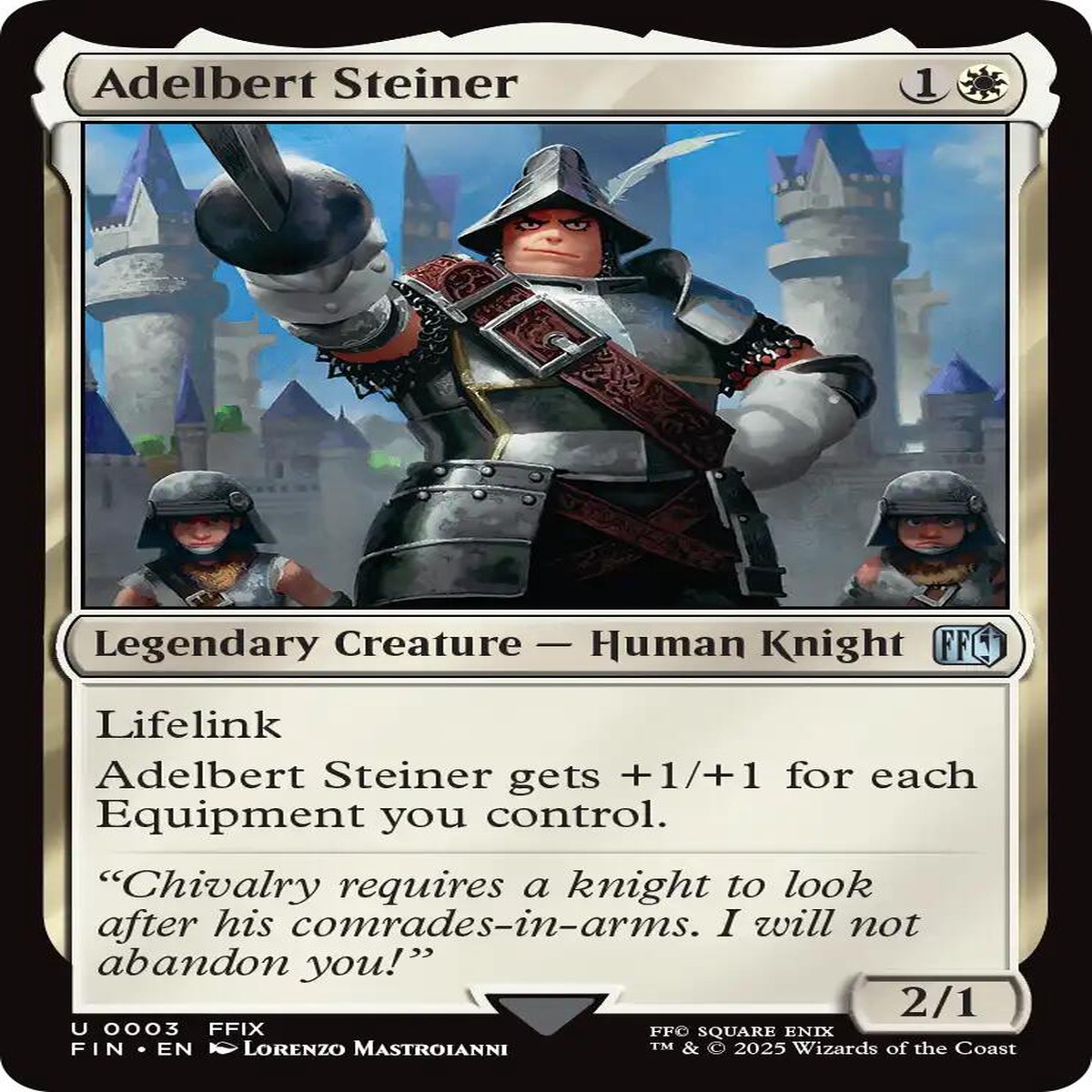 Adelbert Steiner [FIN - 3] - Near Mint | English | Foil