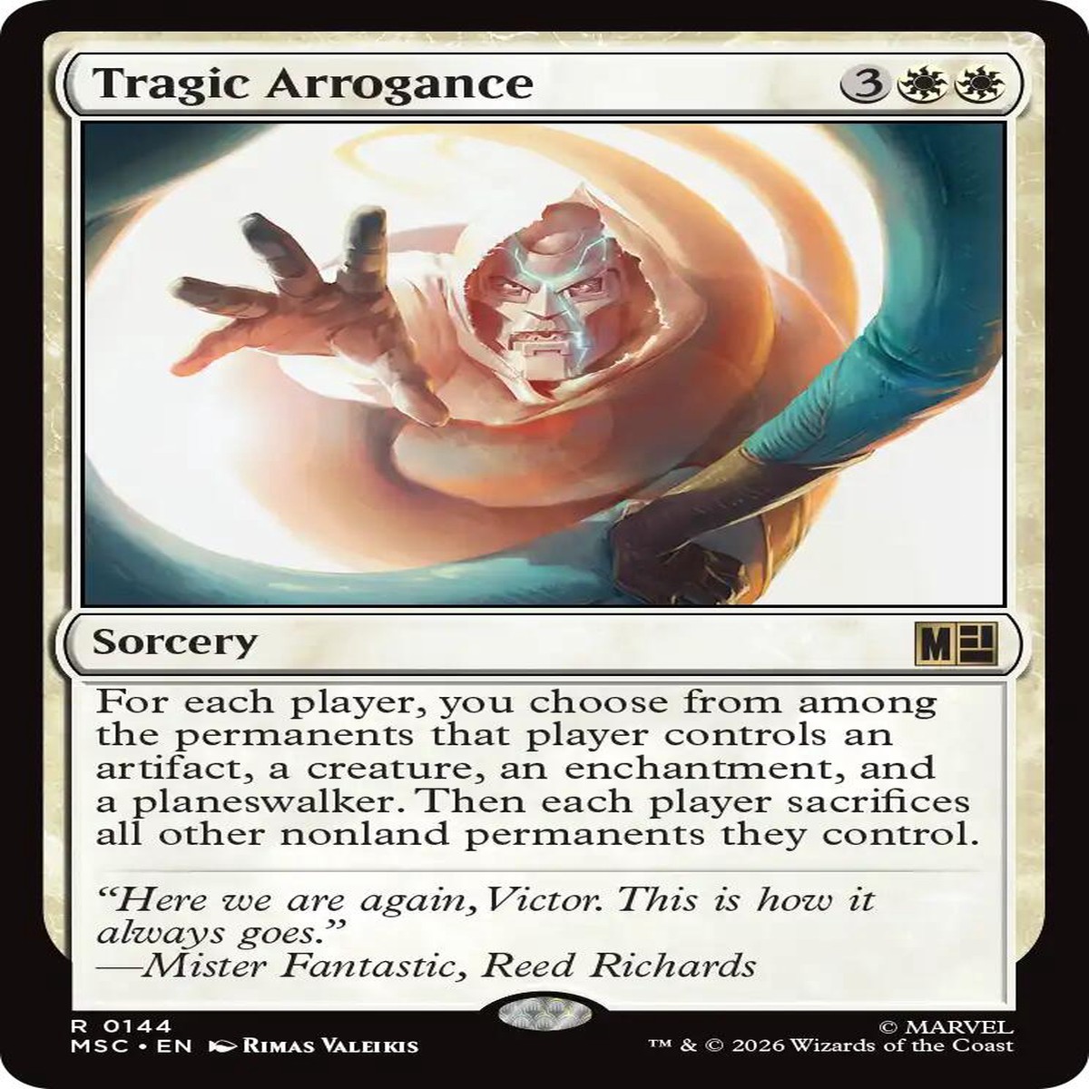 Tragic Arrogance [MSC - 144] - Near Mint | English | Normal