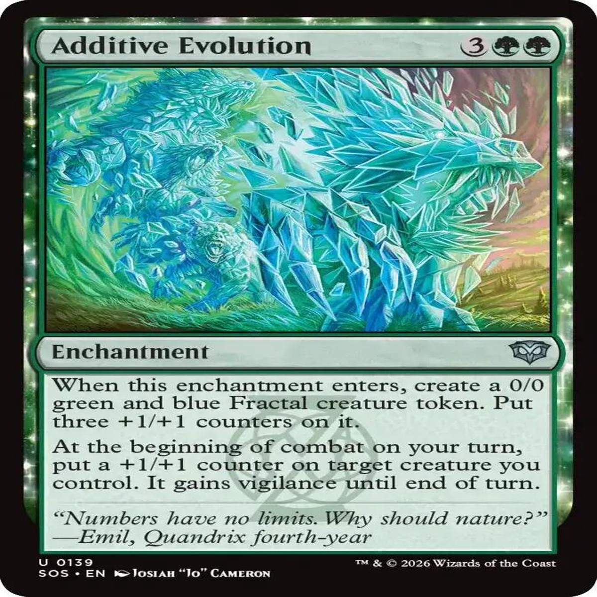 Additive Evolution [SOS - 139] - Near Mint | English | Normal