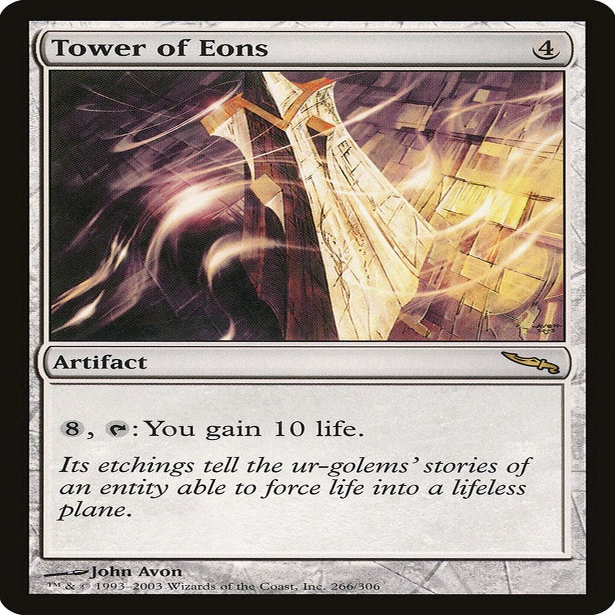 Tower of Eons [MRD - 266] - Heavily Played | English | Normal