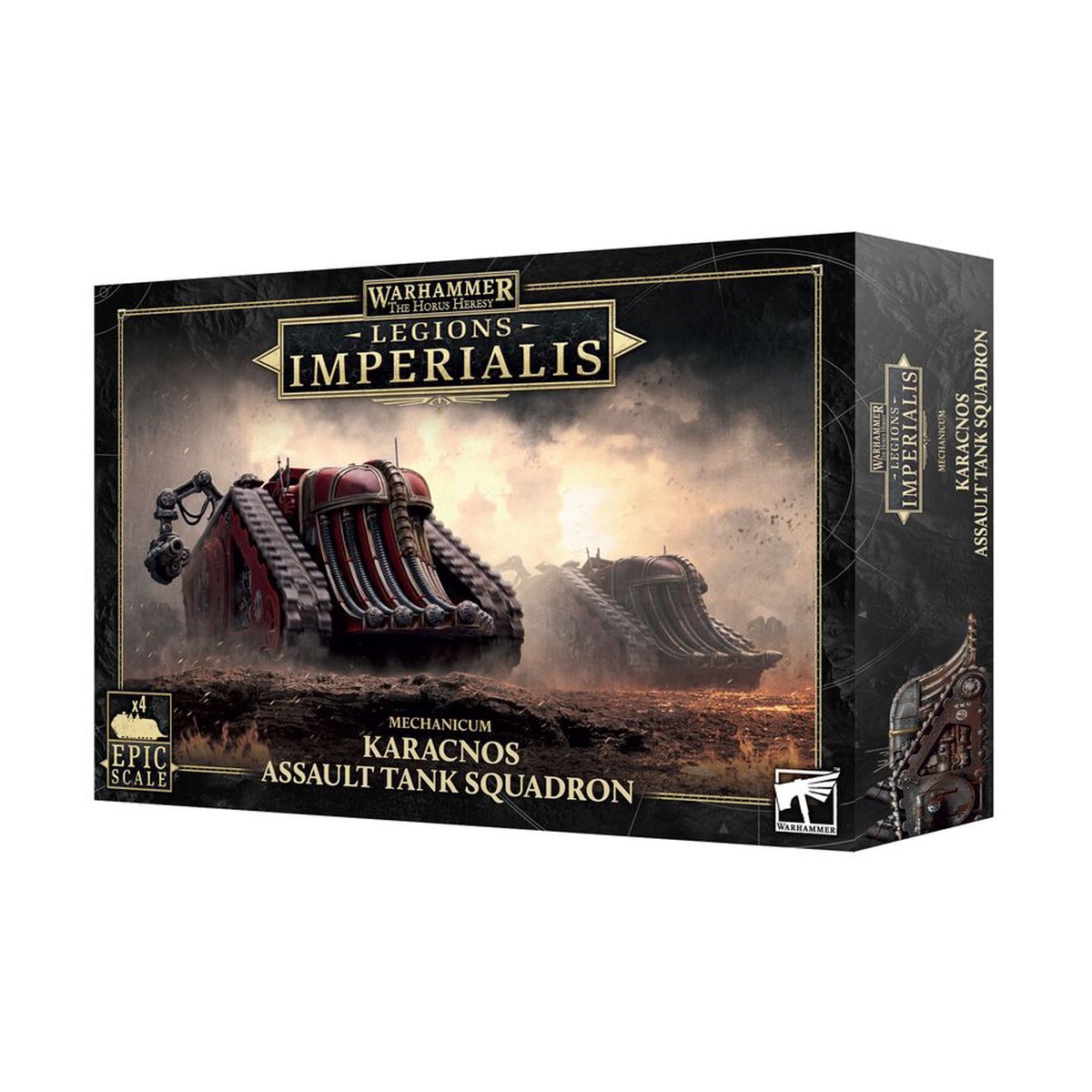 Horus Heresy Legions Imperialis - Mechanicum: Karacnos Assault Tank Squadron - HHLI MC Karacnos Assault Sq