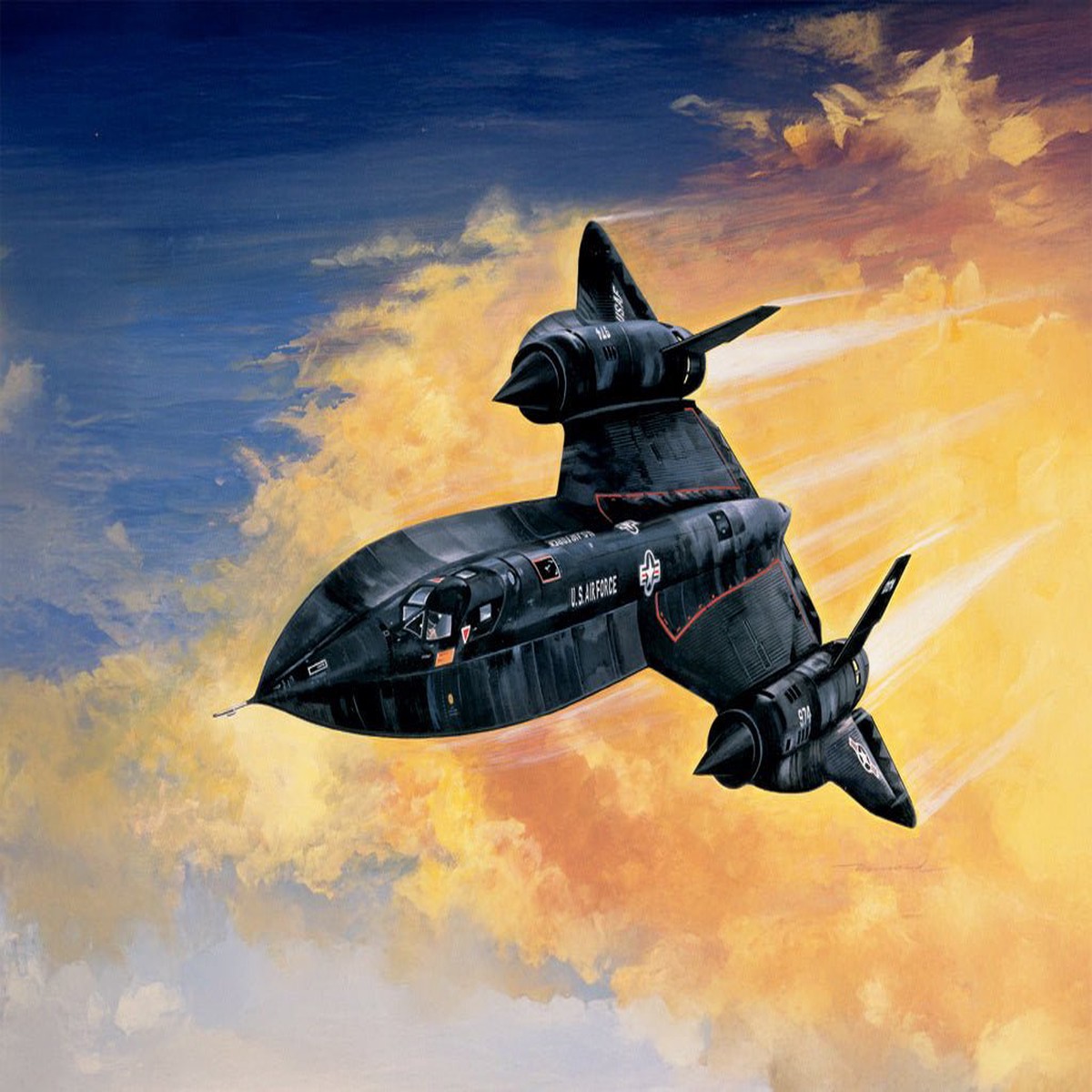 Italeri 1:72 SR-71 BLACKBIRD with DRONE - 145