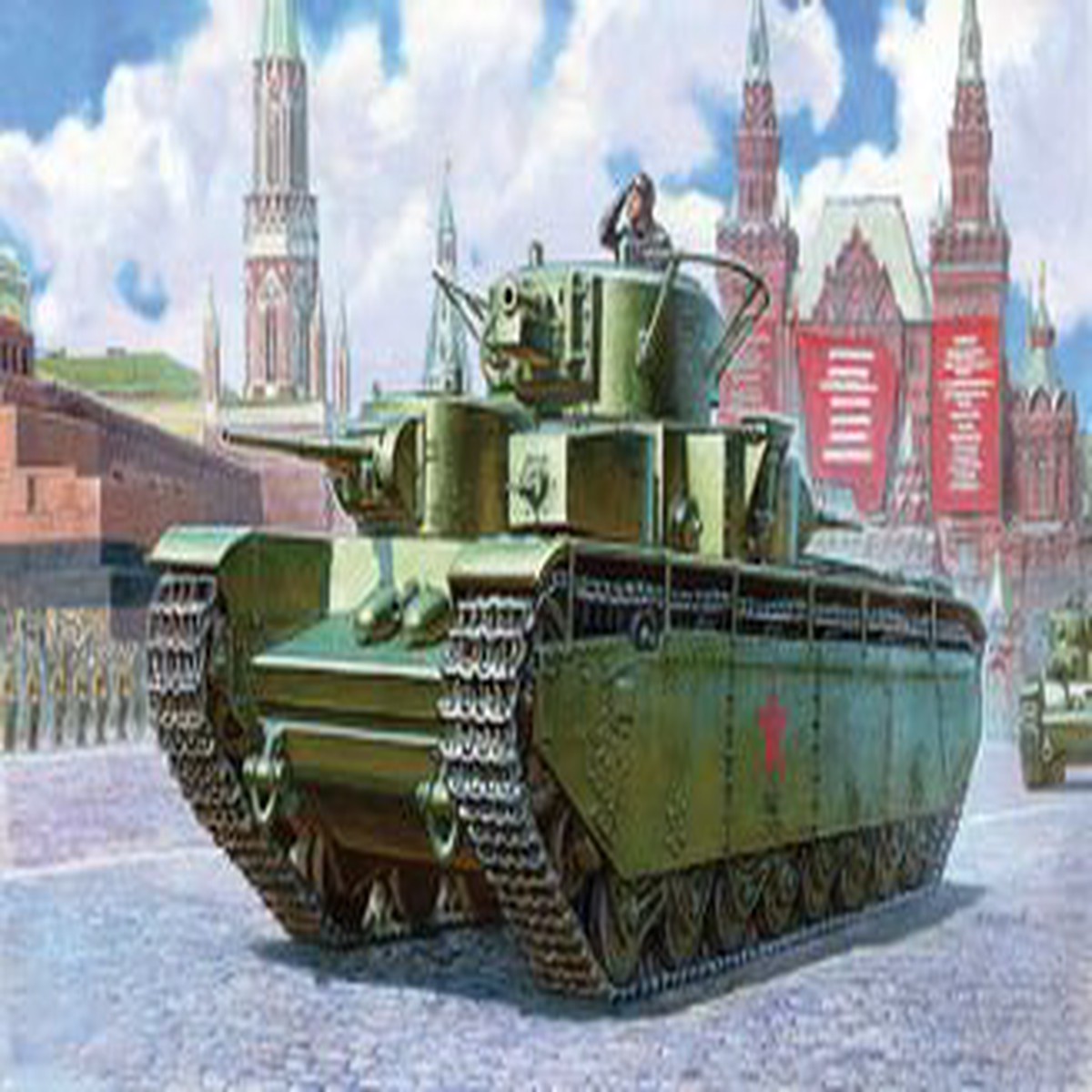 Zvezda 1:72 Soviet Heavy Tank T-35 – Z5061
