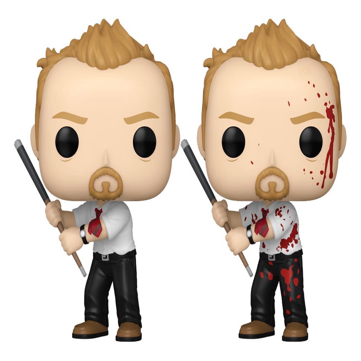 Shaun of the Dead POP! Animation Vinyl Figure Shaun (BD) 9 cm  Sealed Case of 6 (Chase Guaranteed)