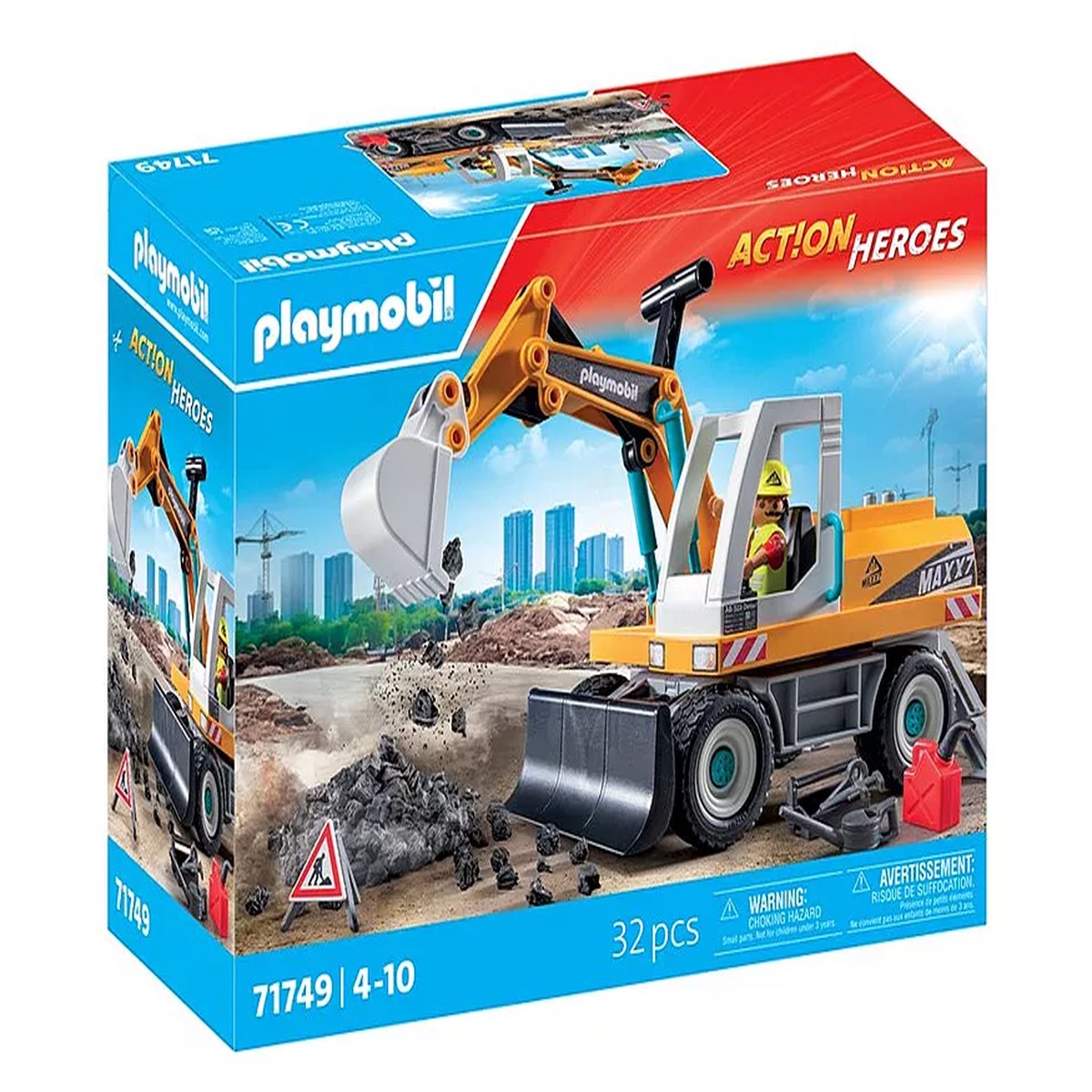 Action Heroes Large Excavator