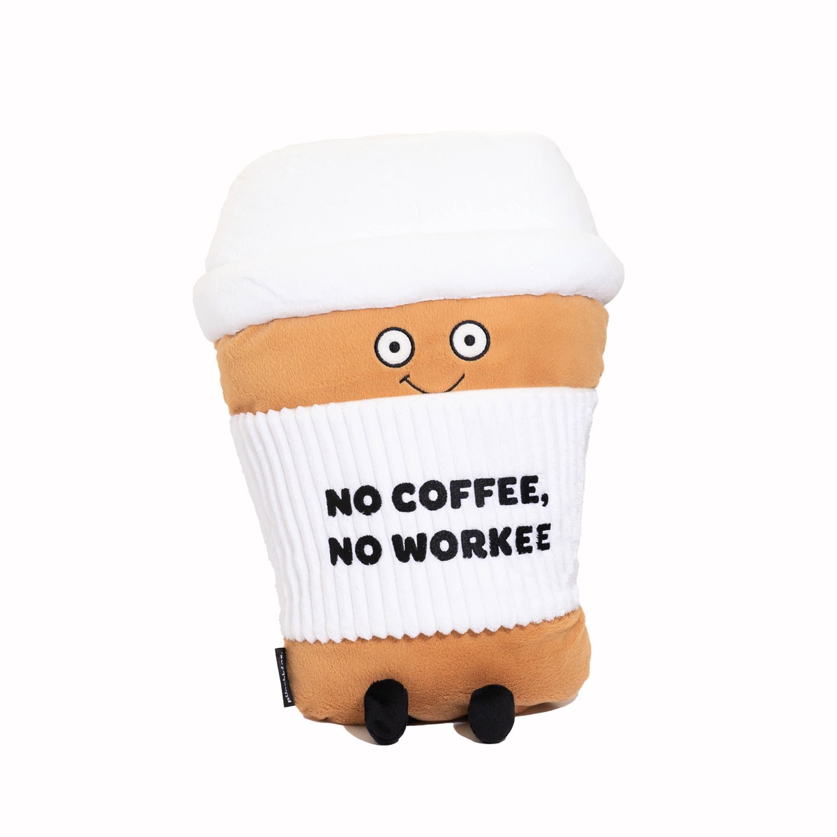 Punchkins Big Coffee Pillow Puffie Plushie - Big Coffee Plush