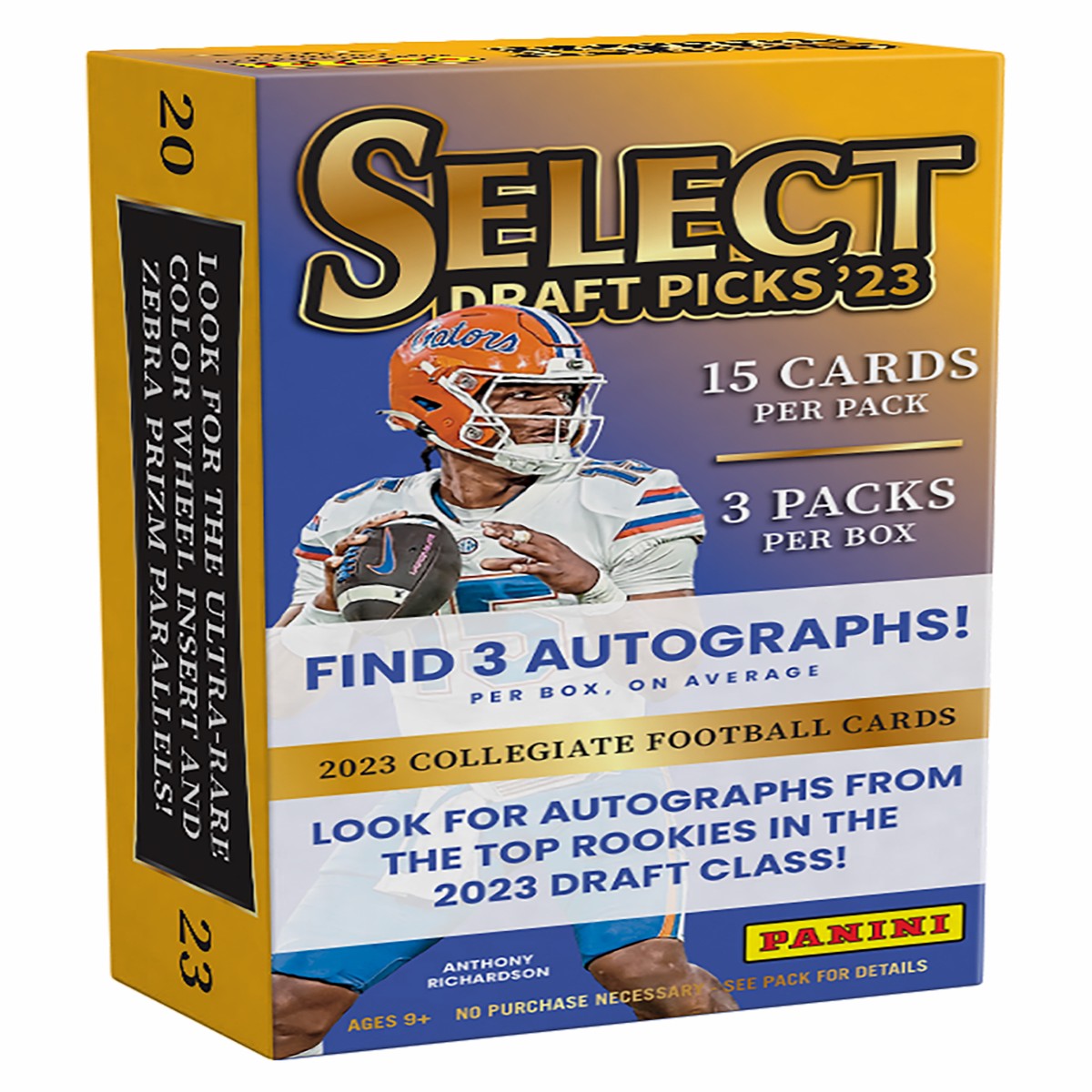 2023 Panini Select Draft Picks Collegiate Football Hobby Box