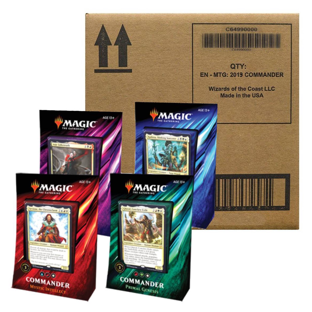 Magic the Gathering 2019 Commander Deck Box