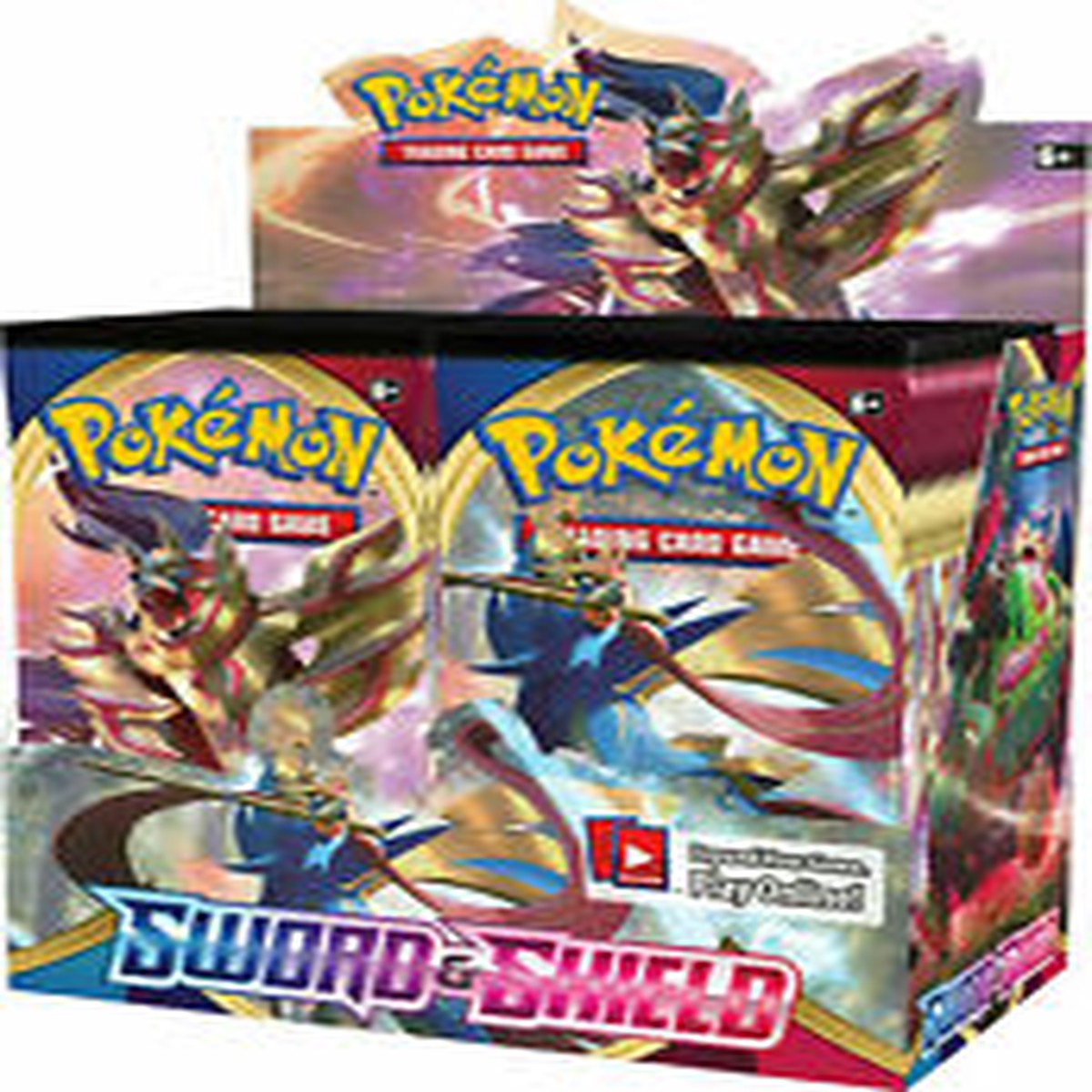 Pokemon Sword And Shield Booster Sealed Box