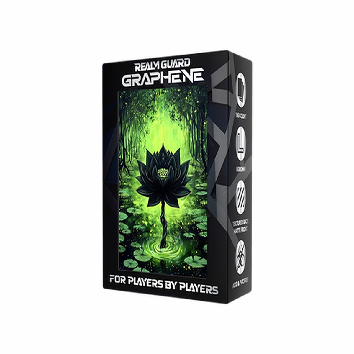 Realm Guard Graphene Forest Black Lotus - RG GRP Forest Black Lotus