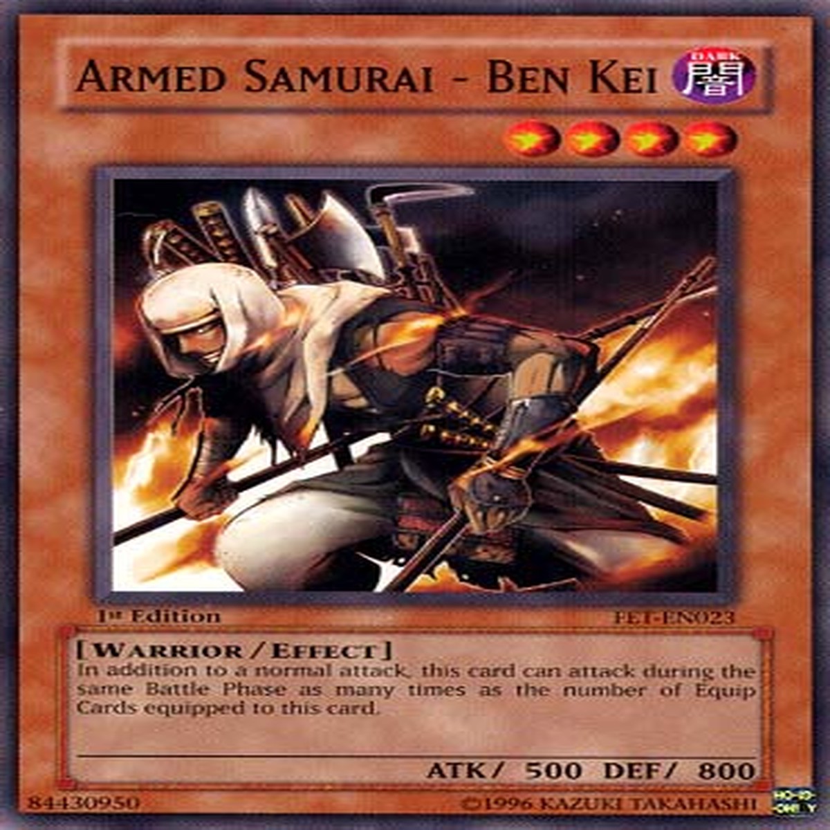 Armed Samurai - Ben Kei [FET-EN023] Common - NM 1st Edition