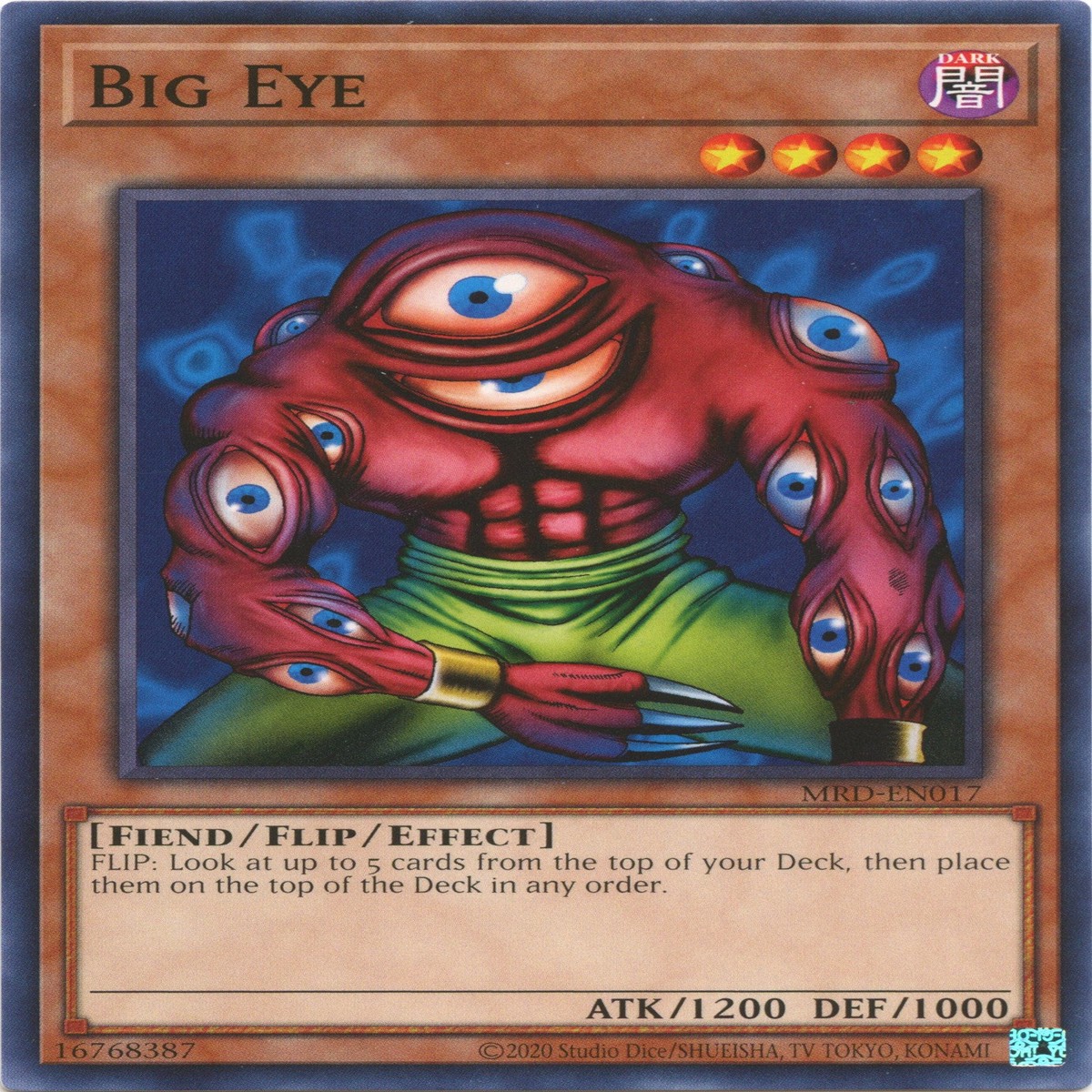 Big Eye (25th Anniversary) [MRD-EN017] Common – NM Unlimited