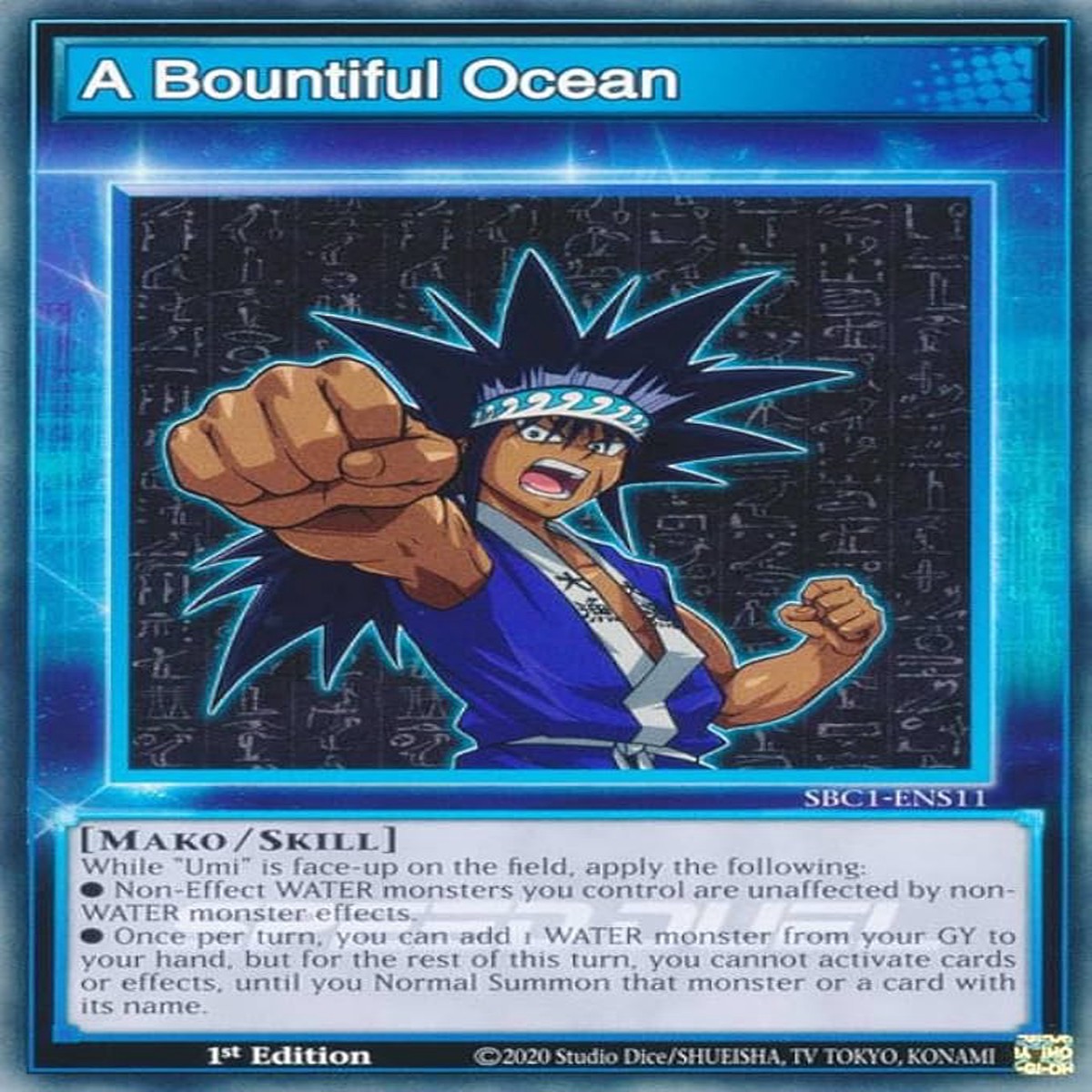 A Bountiful Ocean [SBC1-ENS11] Common - NM 1st Edition