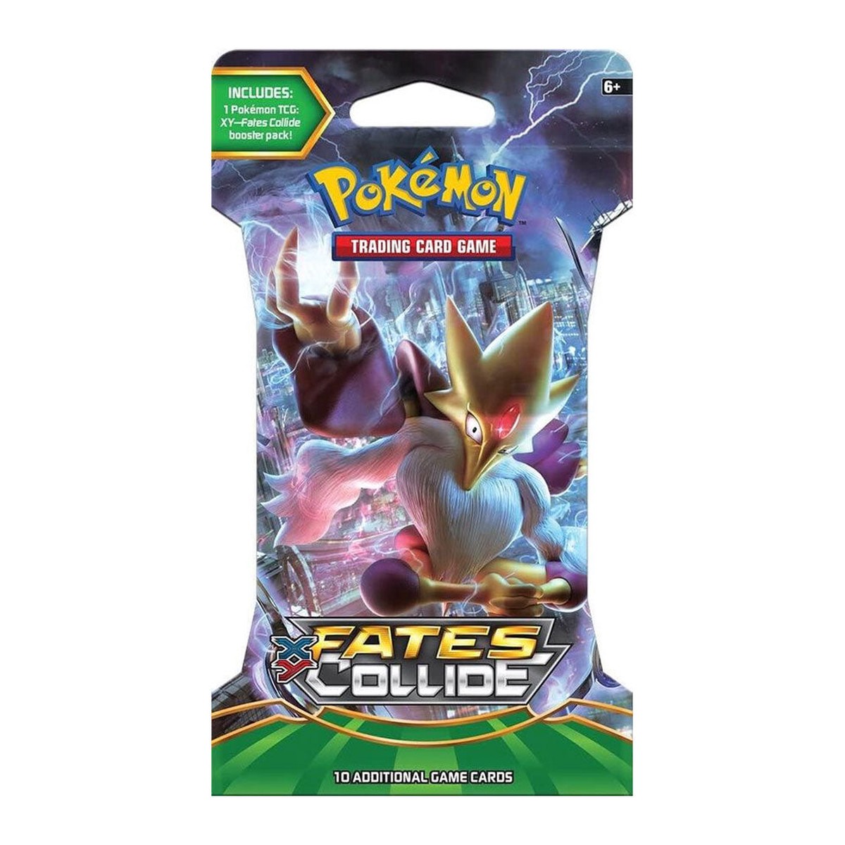 XY - Fates Collide Sleeved Booster Pack - Mega Alakazam