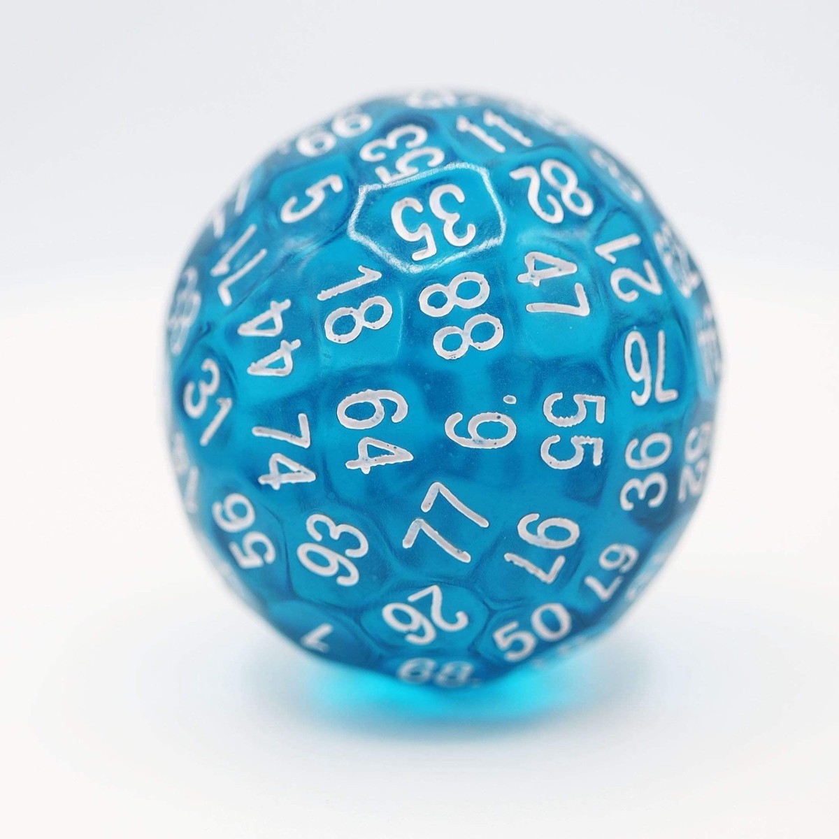 100 Sided Die - Teal D100