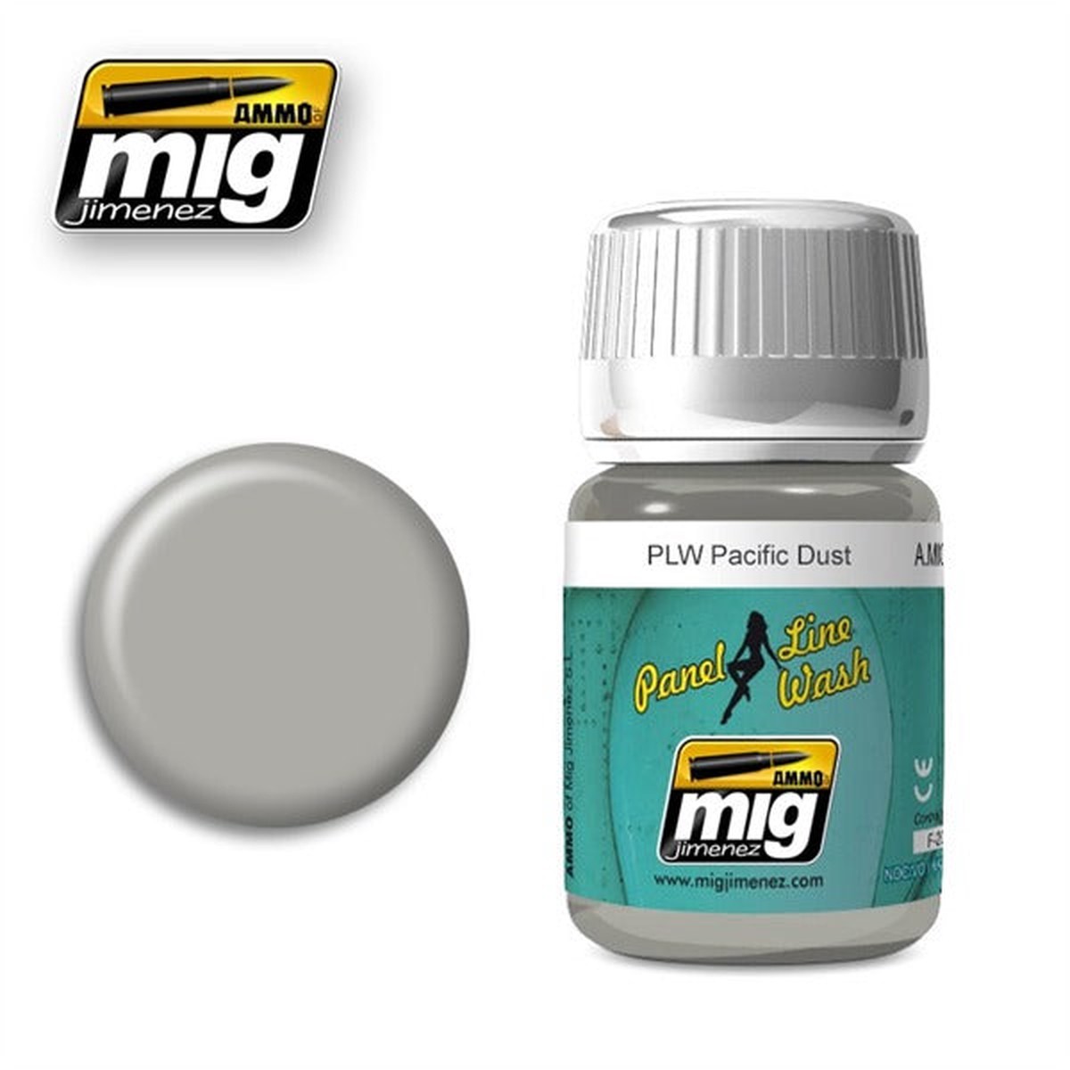 AMMO by Mig 1604 Panel Line Wash Pacific Dust