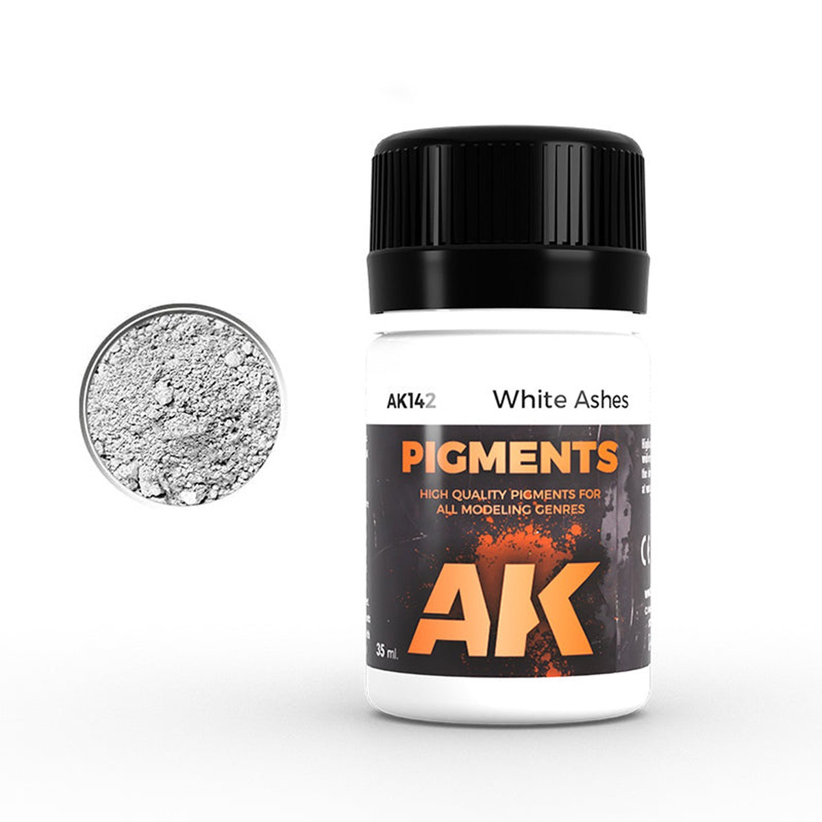 AK Interactive 142 White Ashes
