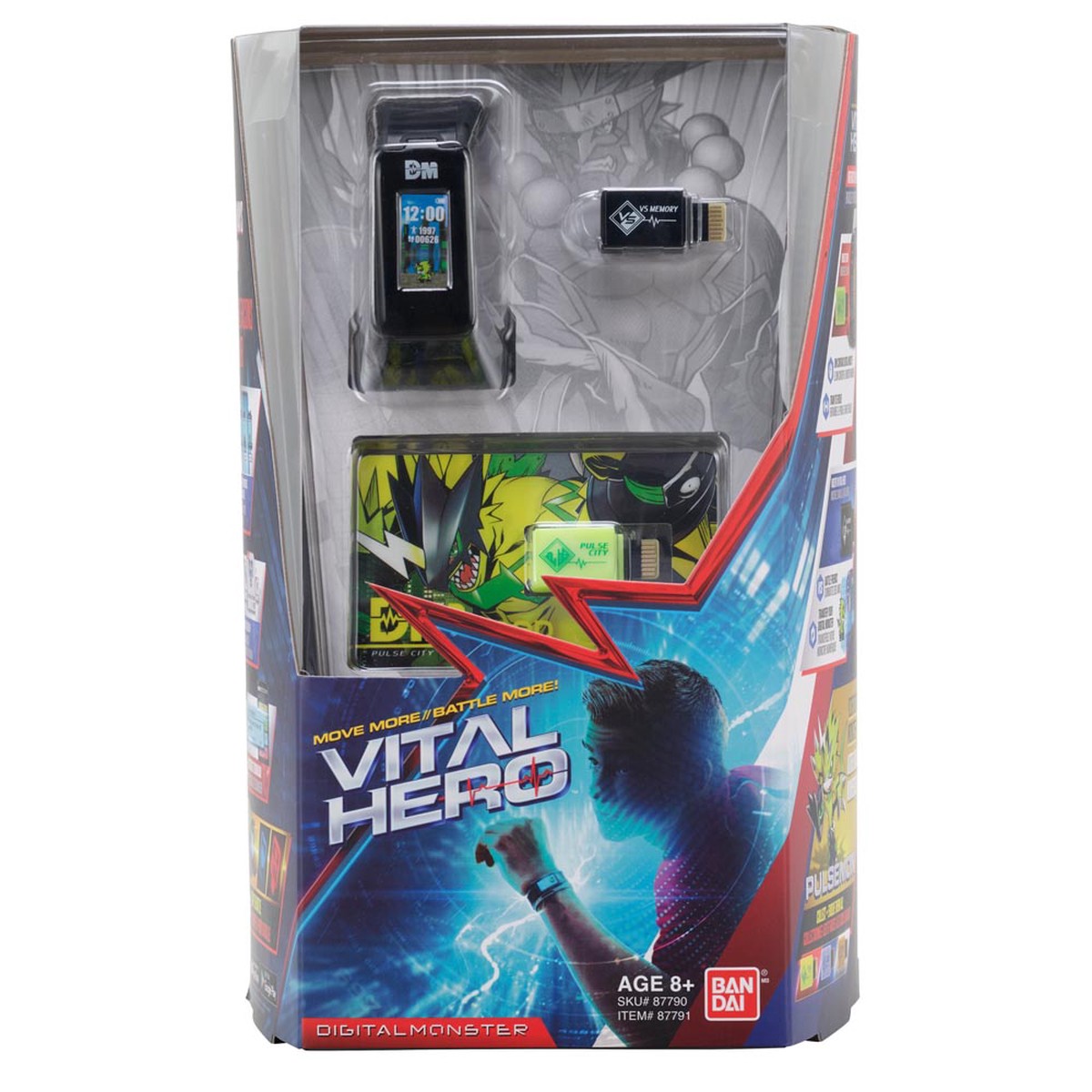 Digimon Vital Hero – Black Fitness Band “Pulse City”